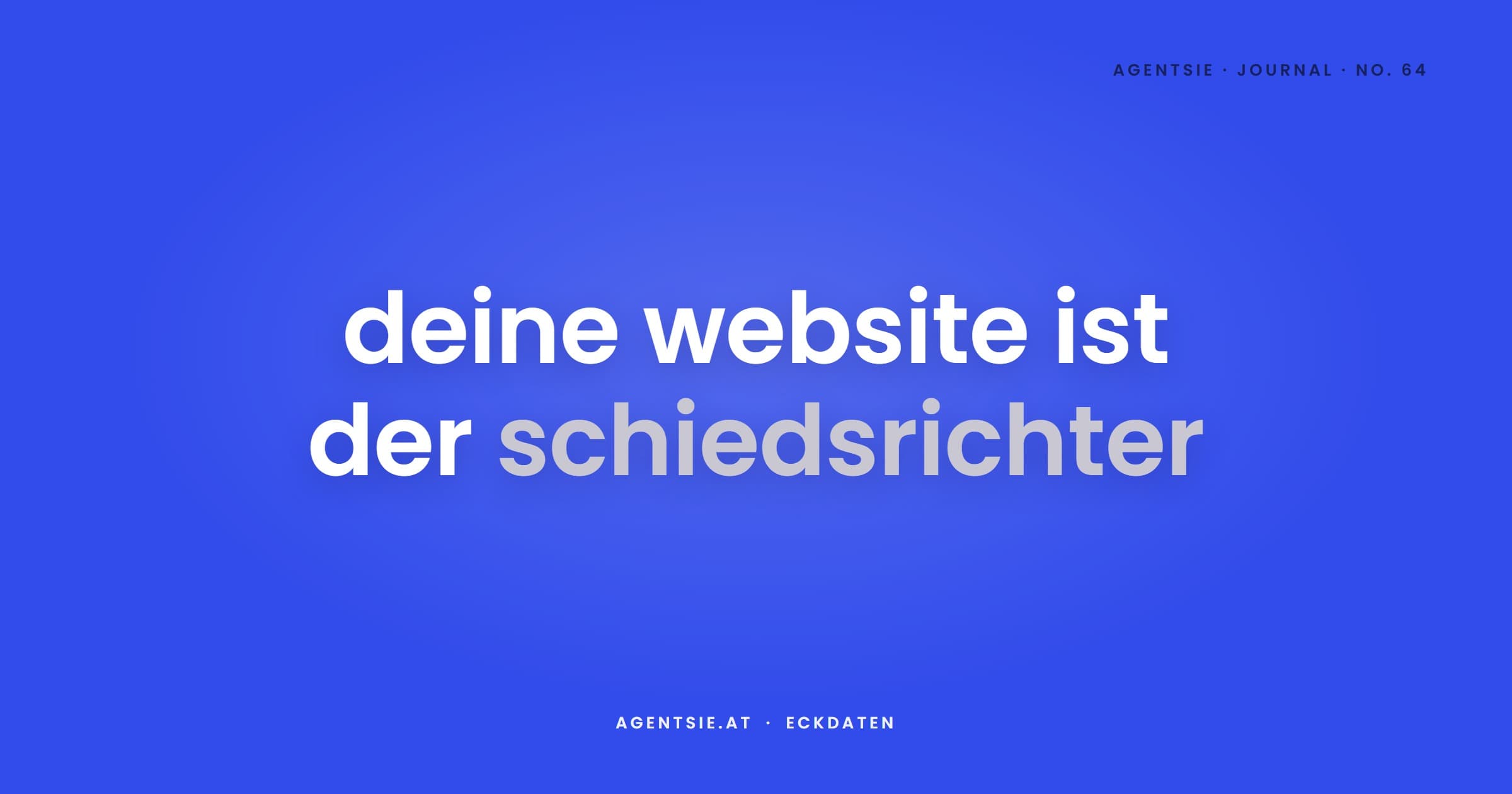 Cover: Adresse, Öffnungszeiten, Telefonnummer: deine Website ist der Schiedsrichter