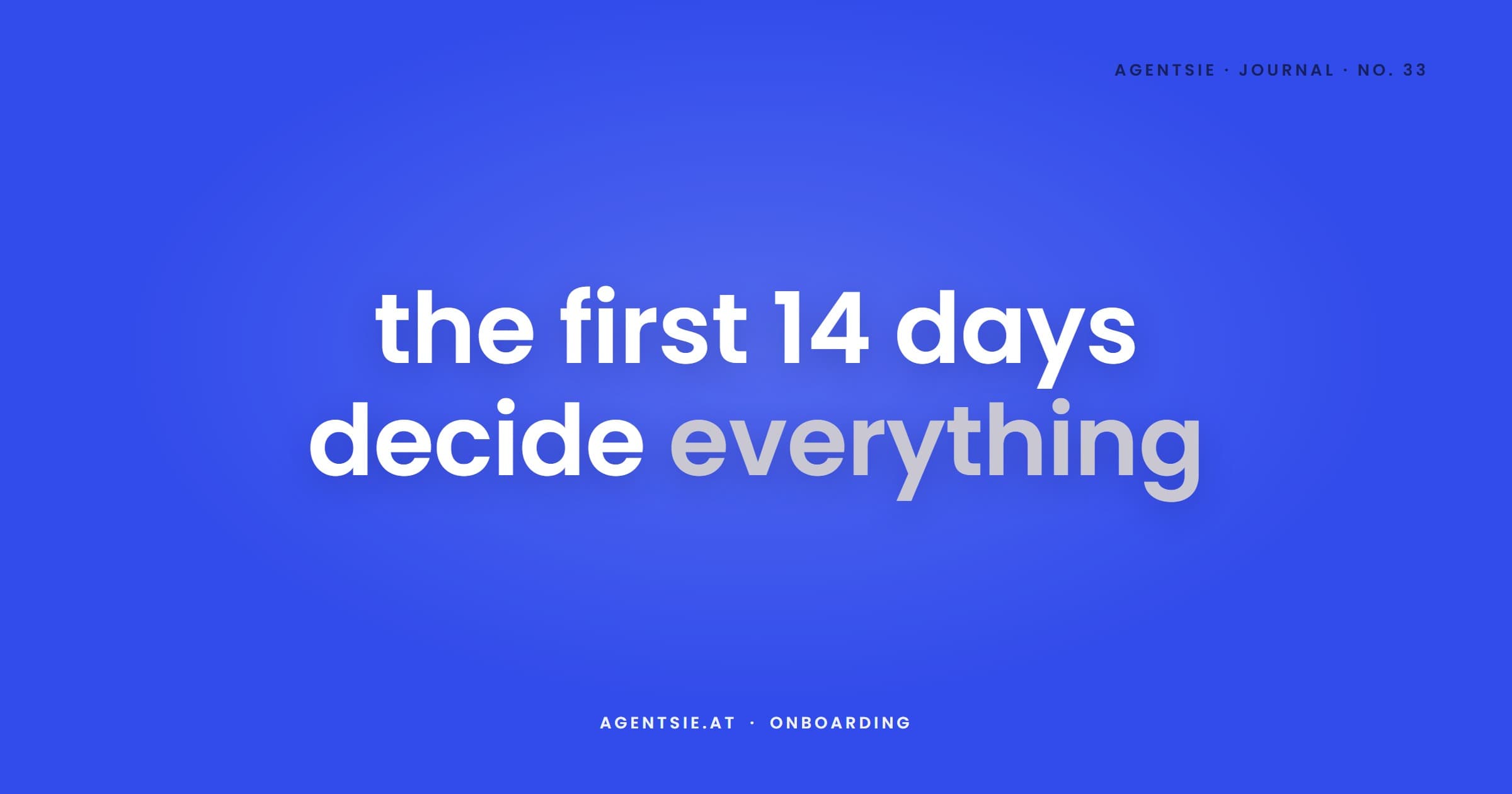 Cover: Onboarding automation: the first 14 days with a new client