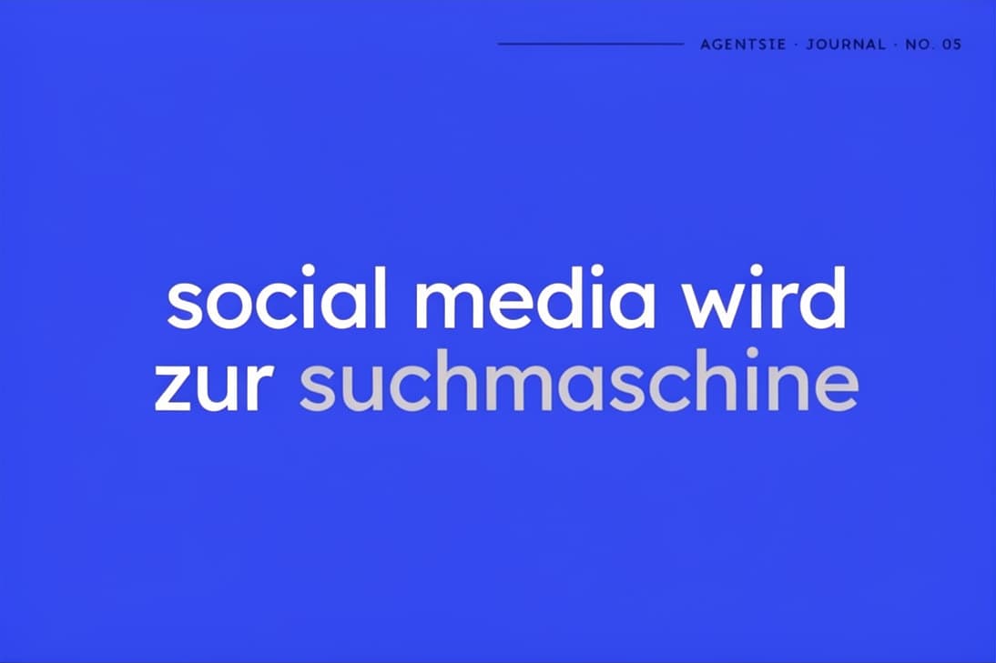 Cover: Social Media wird zur Suchmaschine - und Reichweite ist nicht mehr die Frage