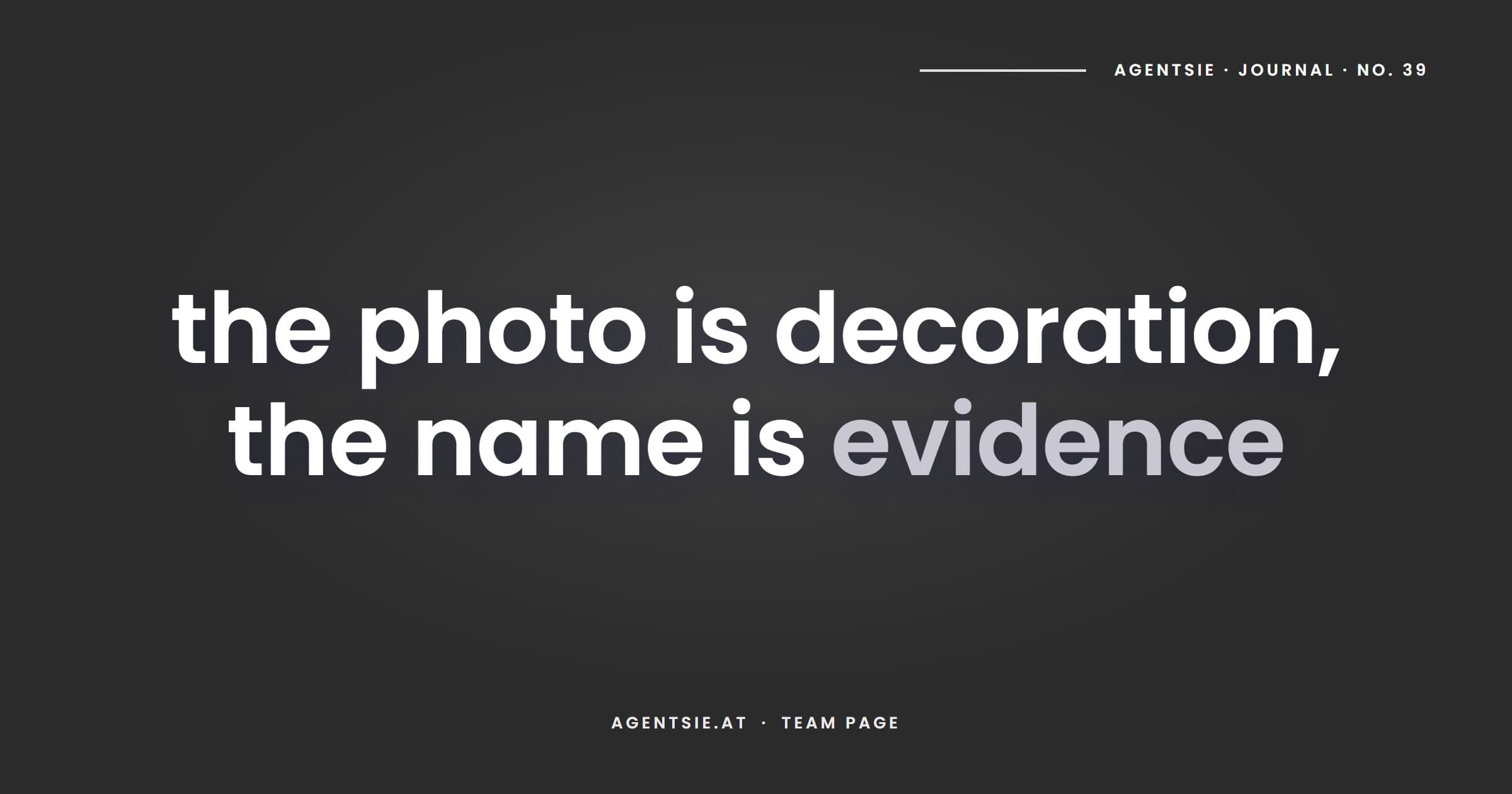 Cover: The team page as a sales page: trust without stock photos
