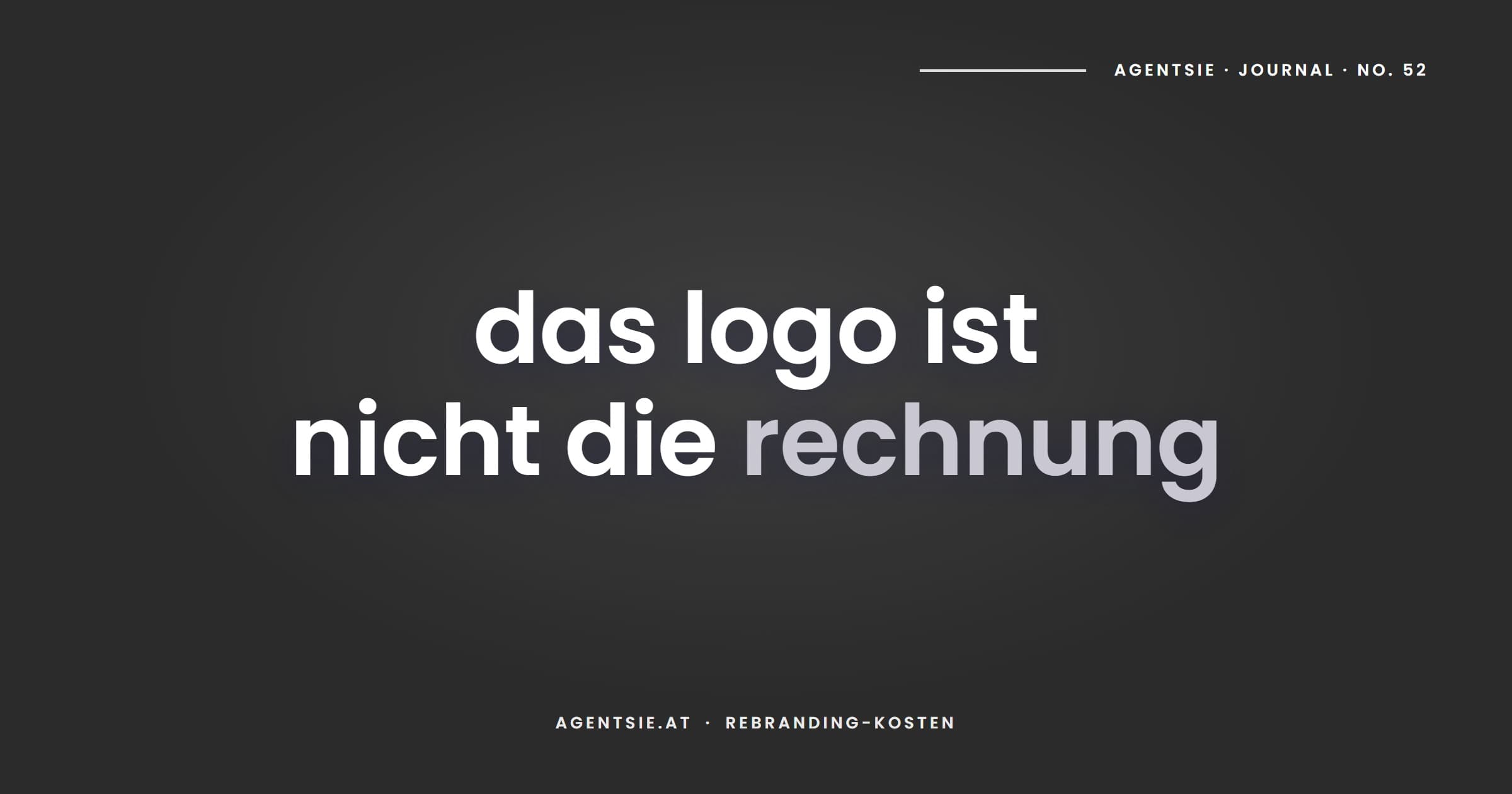 Cover: Was ein Rebranding kostet und wann es sich nicht lohnt