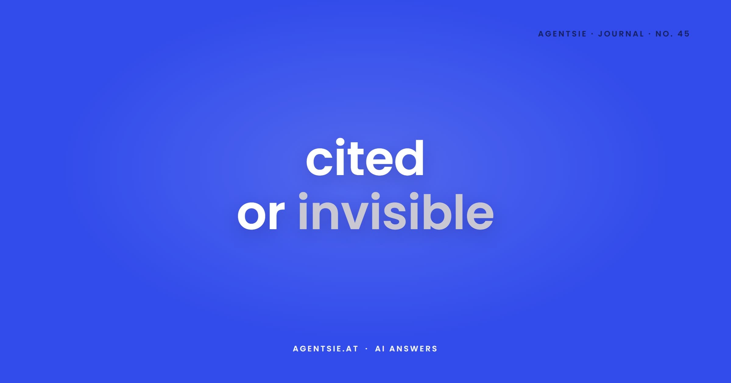 Cover: Cited, not clicked: what your page has to do inside an answer