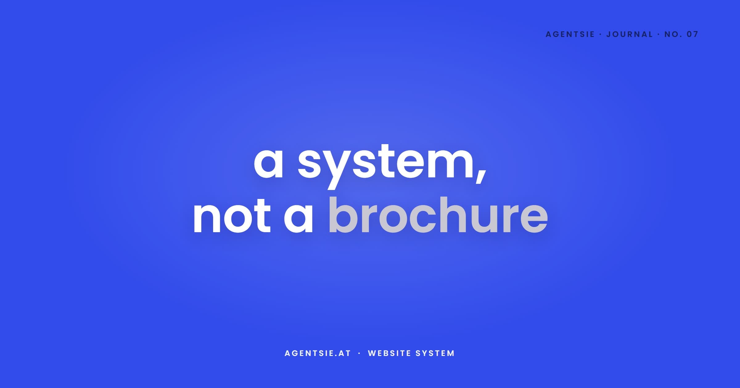 Cover: Most websites are digital brochures - for IPEC Group we built a system instead