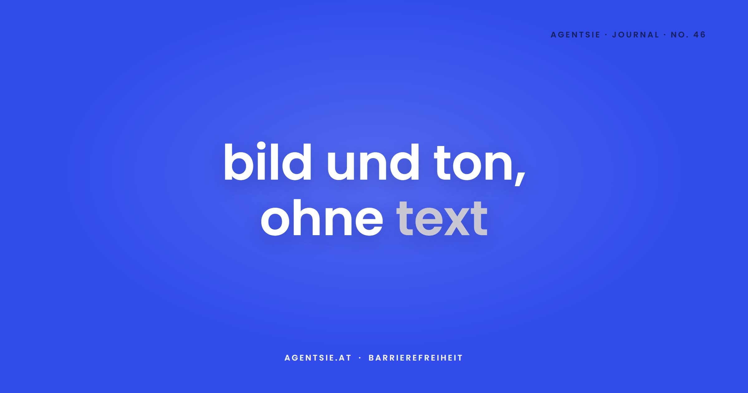 Cover: Untertitel, Transkripte, Alt-Texte: der Text, den fast niemand schreibt