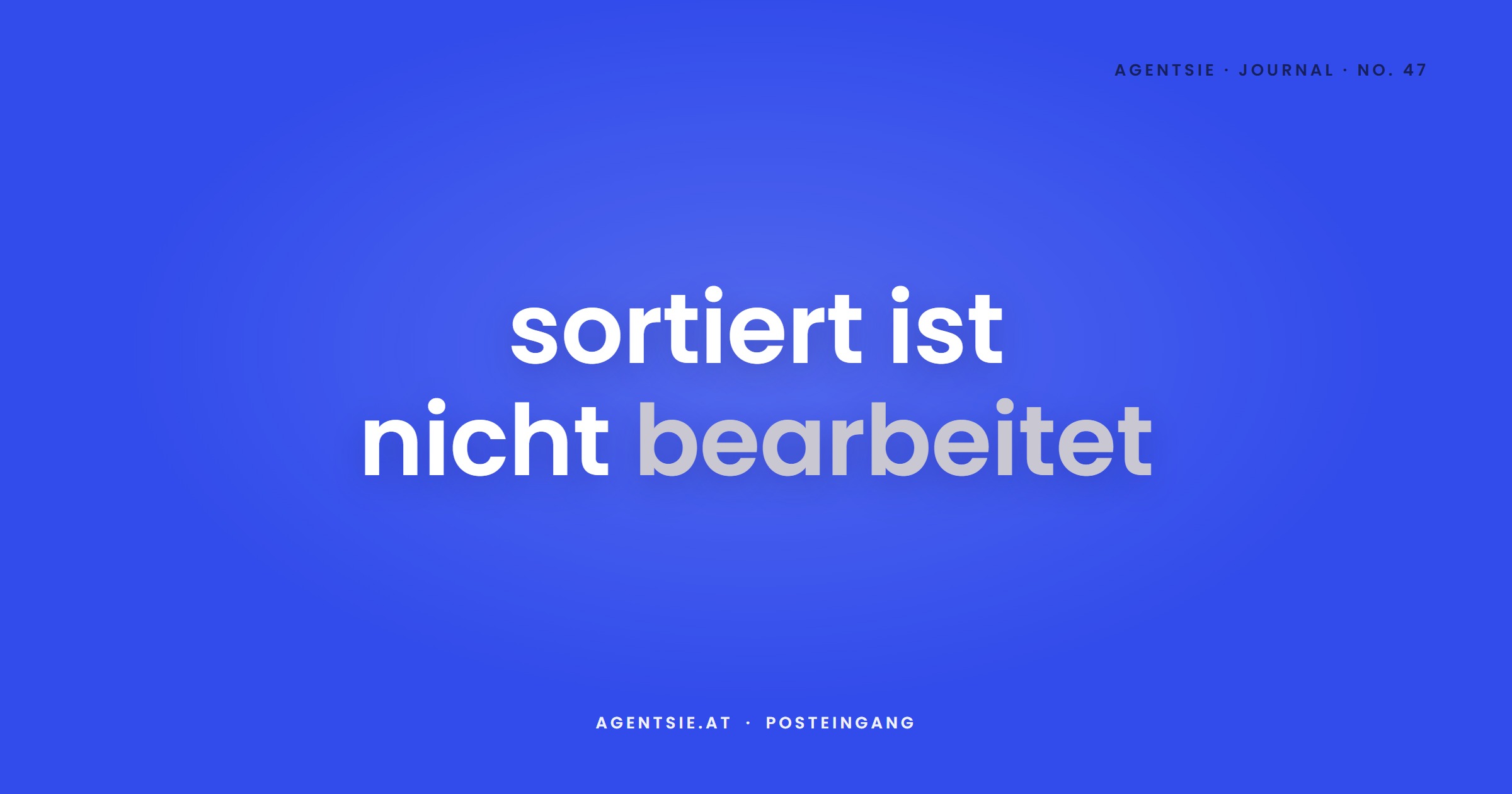 Cover: Anfragen automatisch sortieren: welchen Fehler du dir leisten kannst