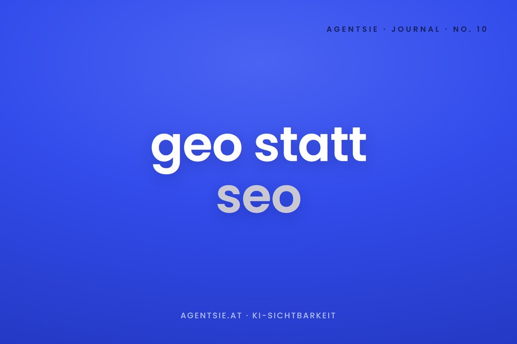 Cover: GEO statt SEO: wie deine Marke in ChatGPT und Perplexity auftaucht