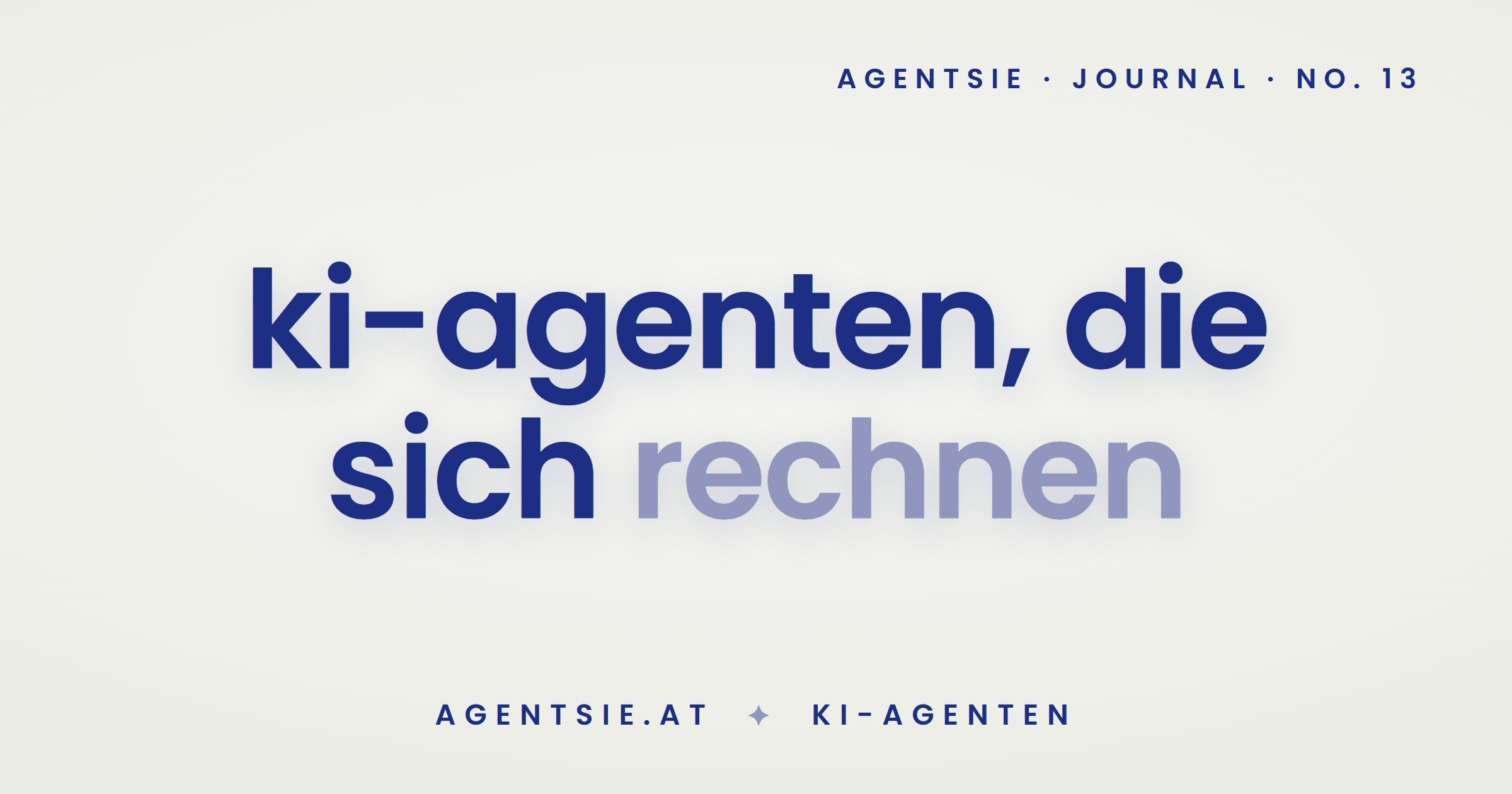 Cover: KI-Agenten im Mittelstand: was sich 2026 wirklich rechnet