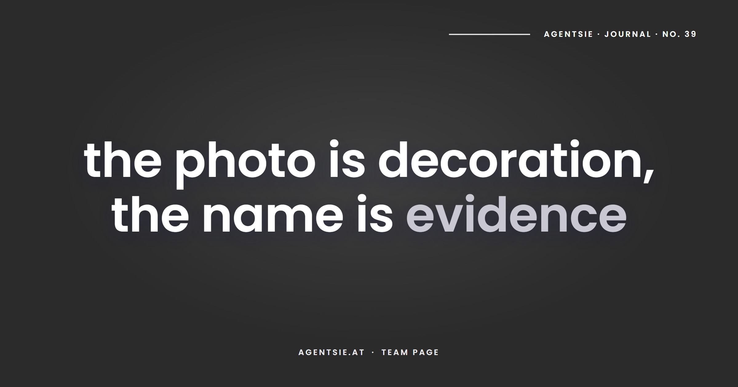 Cover: The team page as a sales page: trust without stock photos