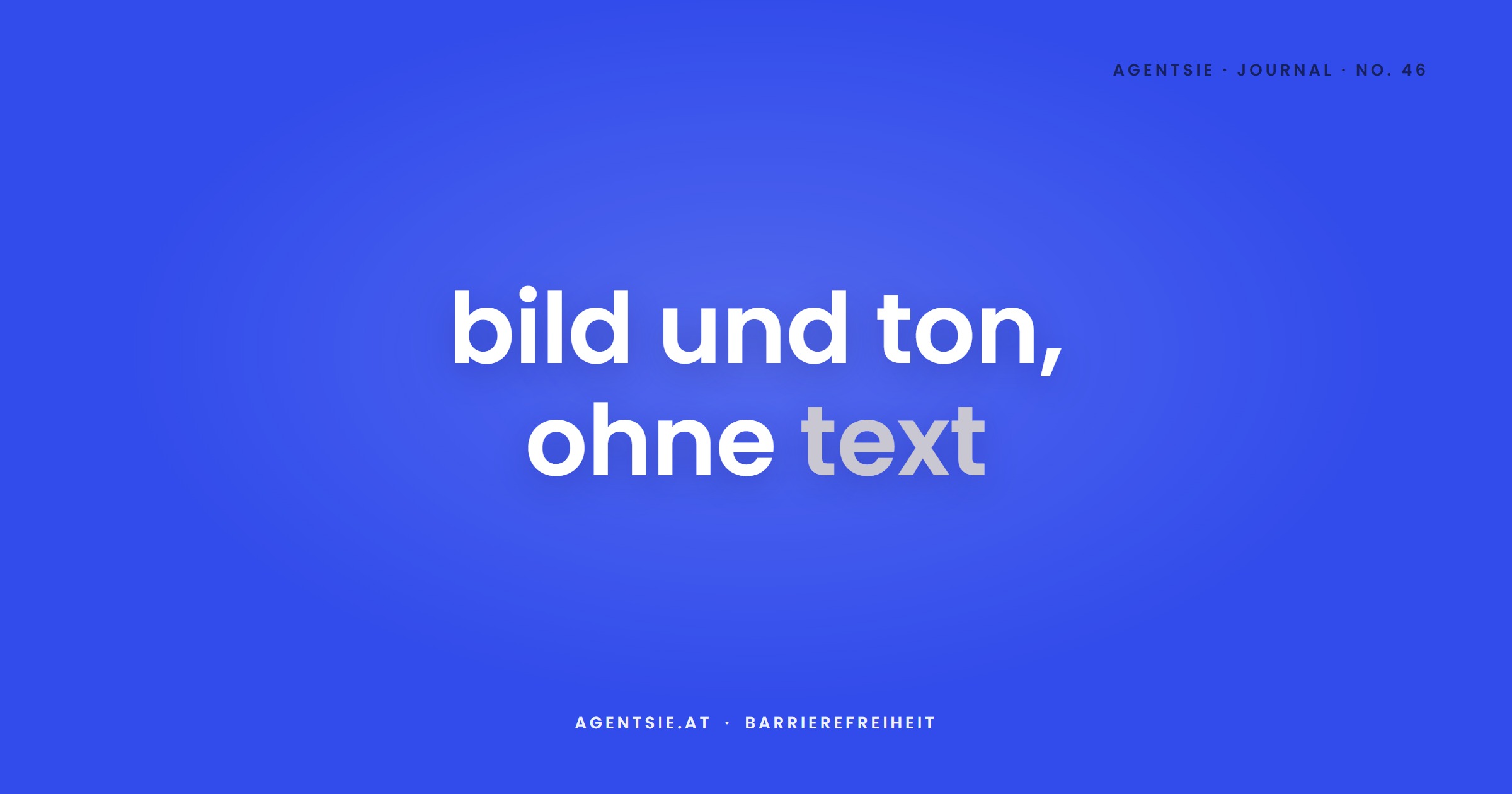 Cover: Untertitel, Transkripte, Alt-Texte: der Text, den fast niemand schreibt