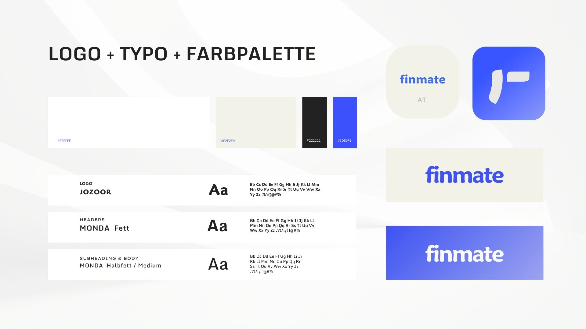 Marke, Typo, Farbe