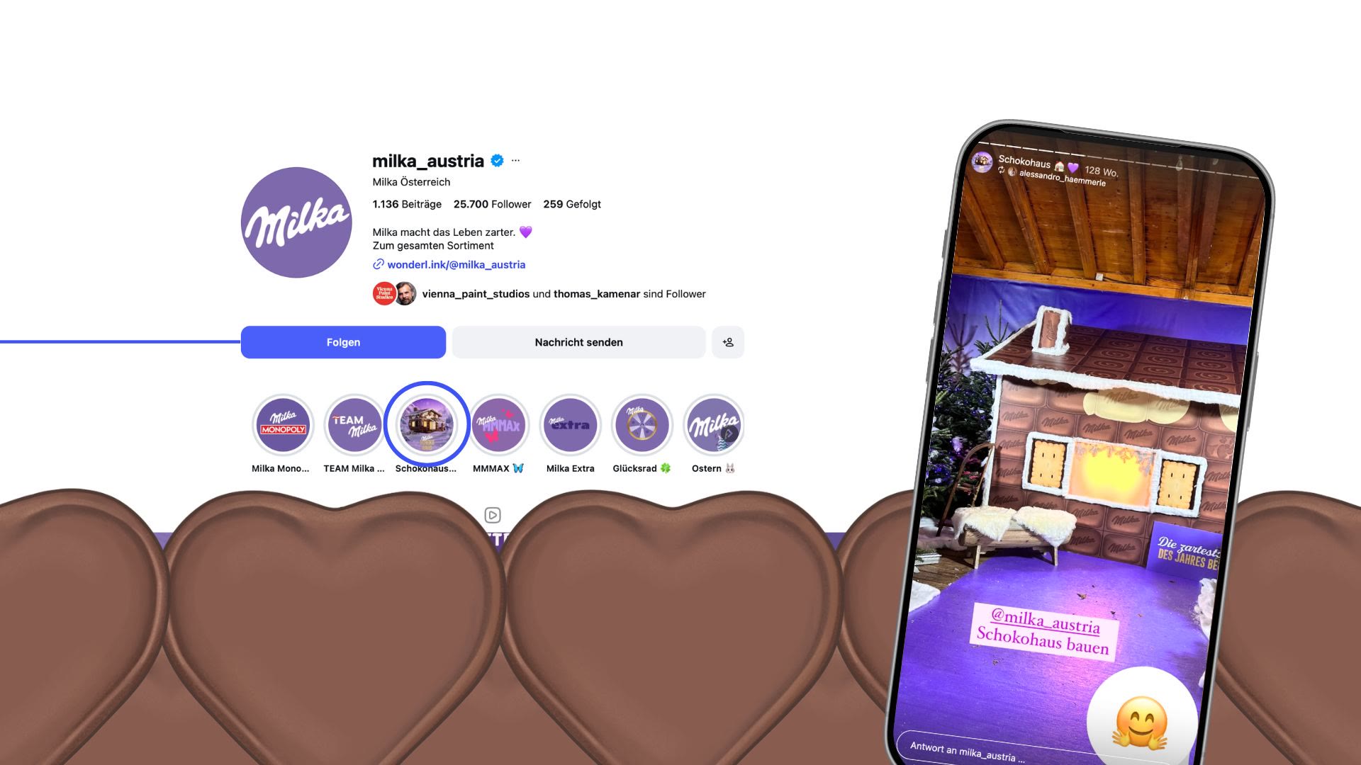 Live auf milka_austria