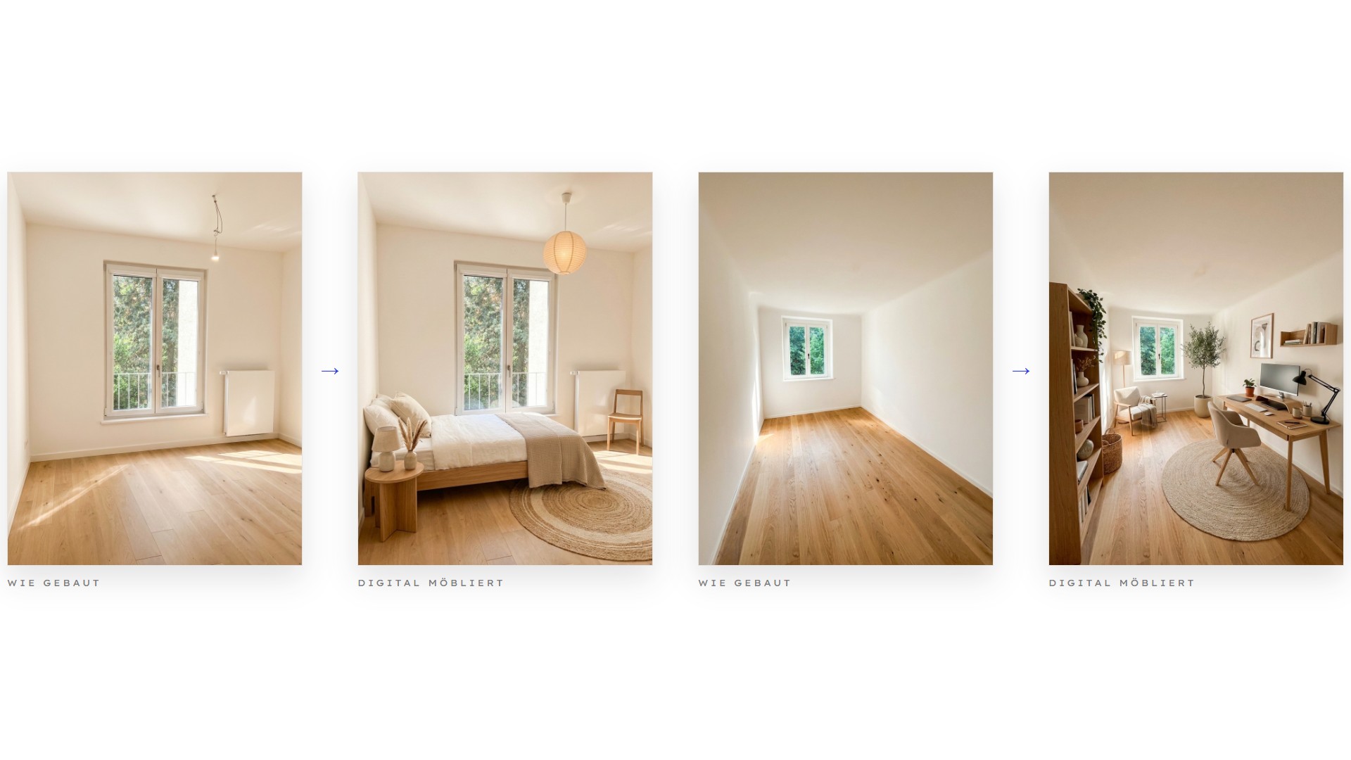 Digital möbliert